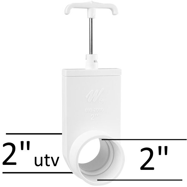 Ventil 2" M/F